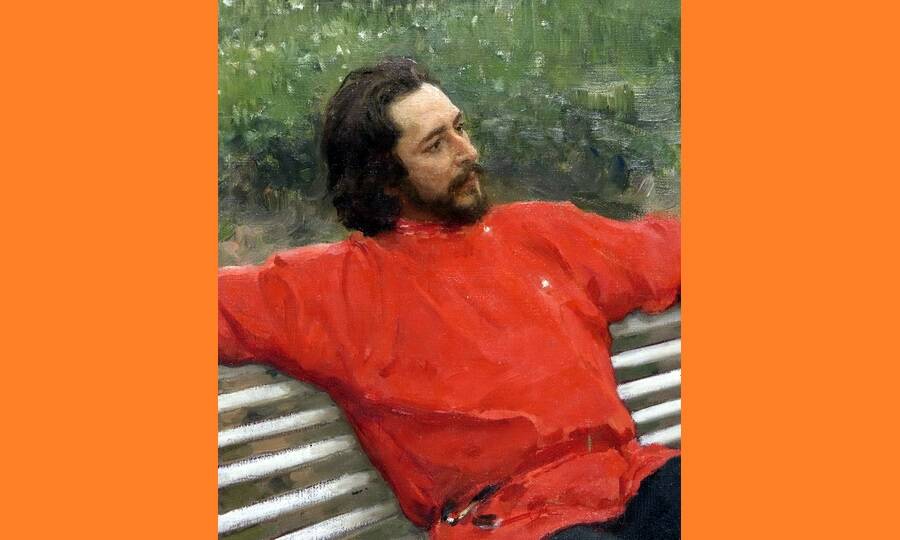 Портрет Л.Н. Андреева. Художник И.Е. Репин, 1905 год. 