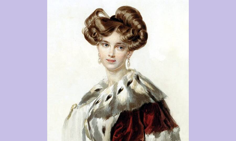 Портрет Идалии Григорьевны Полетики. Художник П.Ф. Соколов, 1820-е гг. 