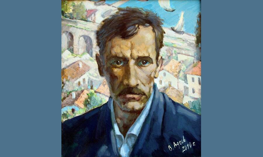 Портрет А.С. Грина. Художник В.В. Адеев, 2010 год. 