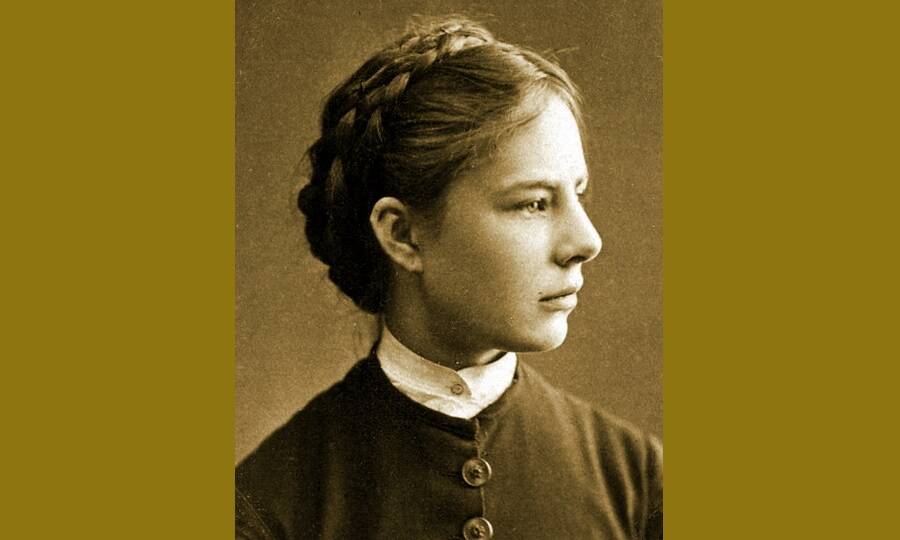 Будущая супруга учёного Ольга Николаевна Белокопытова, 1873 год. 