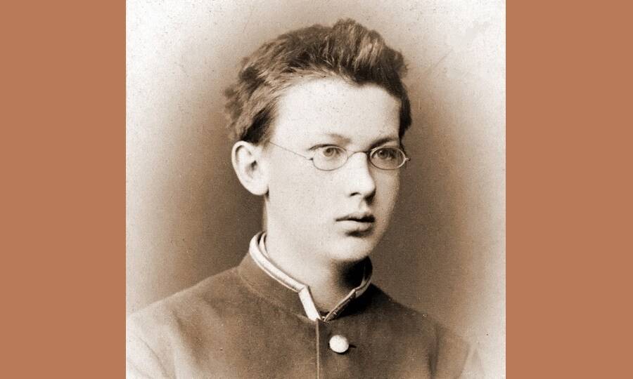 Гимназист Владимир Вернадский, 1878 год. 