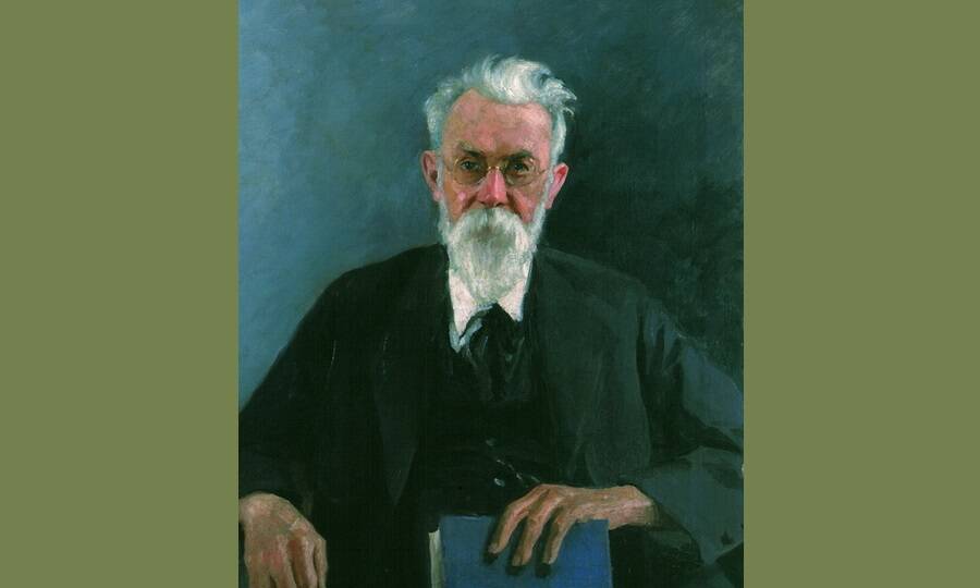 Портрет В.И. Вернадского (фрагмент). Художник И.Э. Грабарь, 1934 год. 