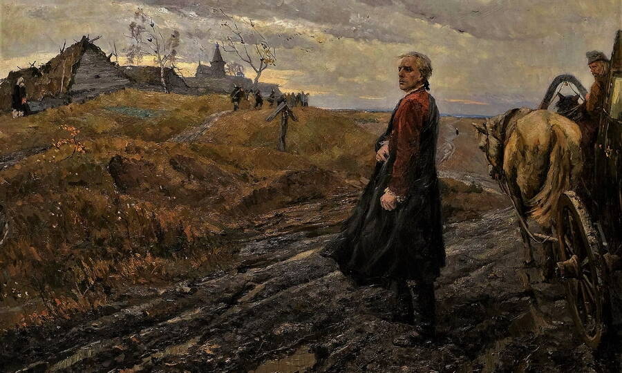 Александр Николаевич Радищев. Художник В.Н. Гаврилов, 1952 год. 
