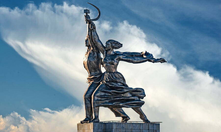 «Рабочий и колхозница». Самое известное произведение Веры Мухиной в наши дни.