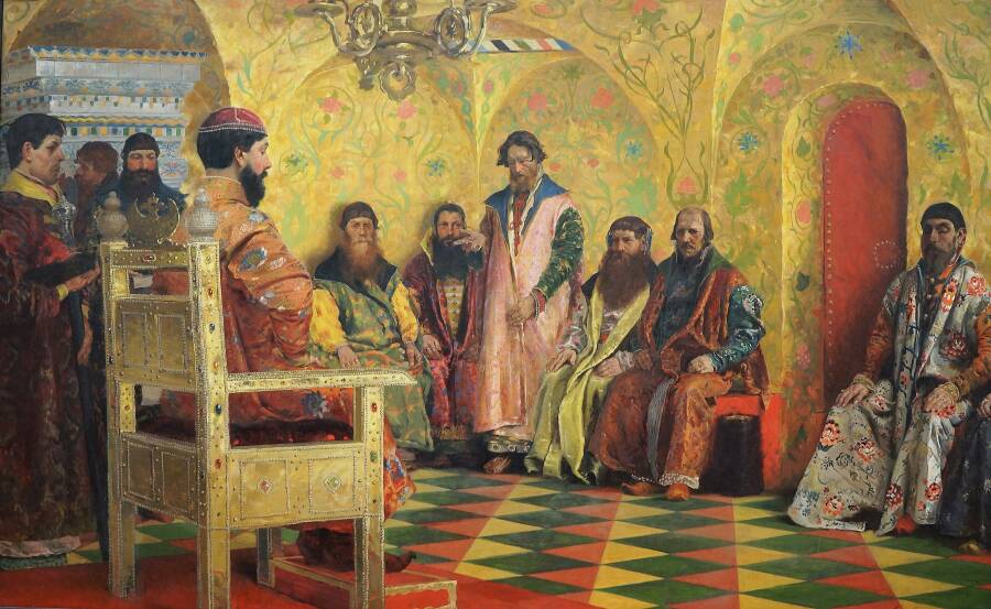 Боярская Дума при Михаиле Фёдоровиче.
