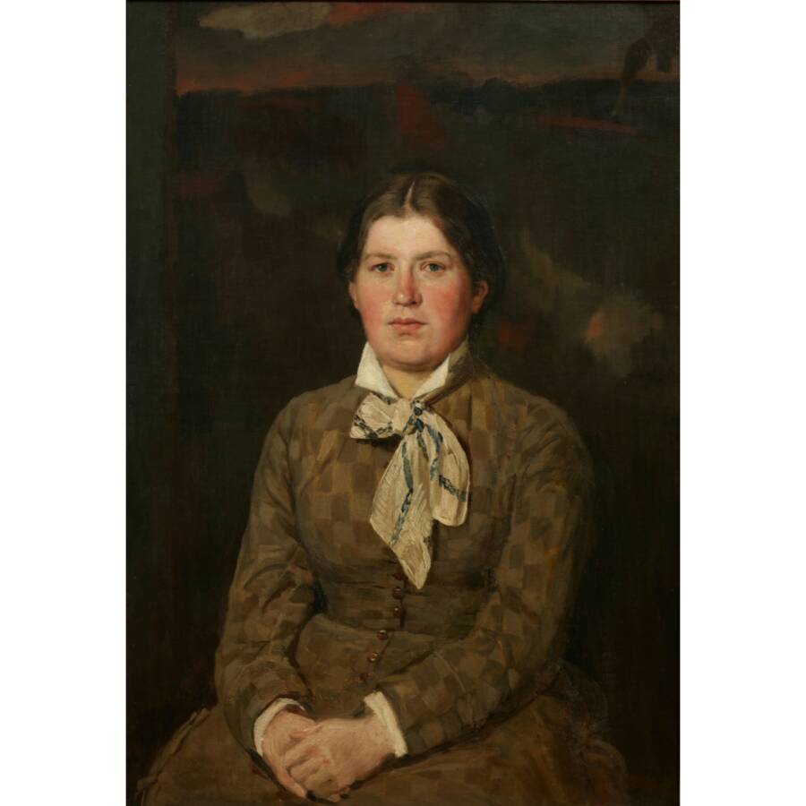 В.М. Васнецов. Портрет А.В. Васнецовой, 1878 год. Из собрания Государственной Третьяковской галереи