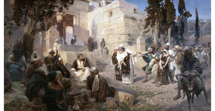 «Христос и грешница», 1887 год. © Государственный Русский музей
