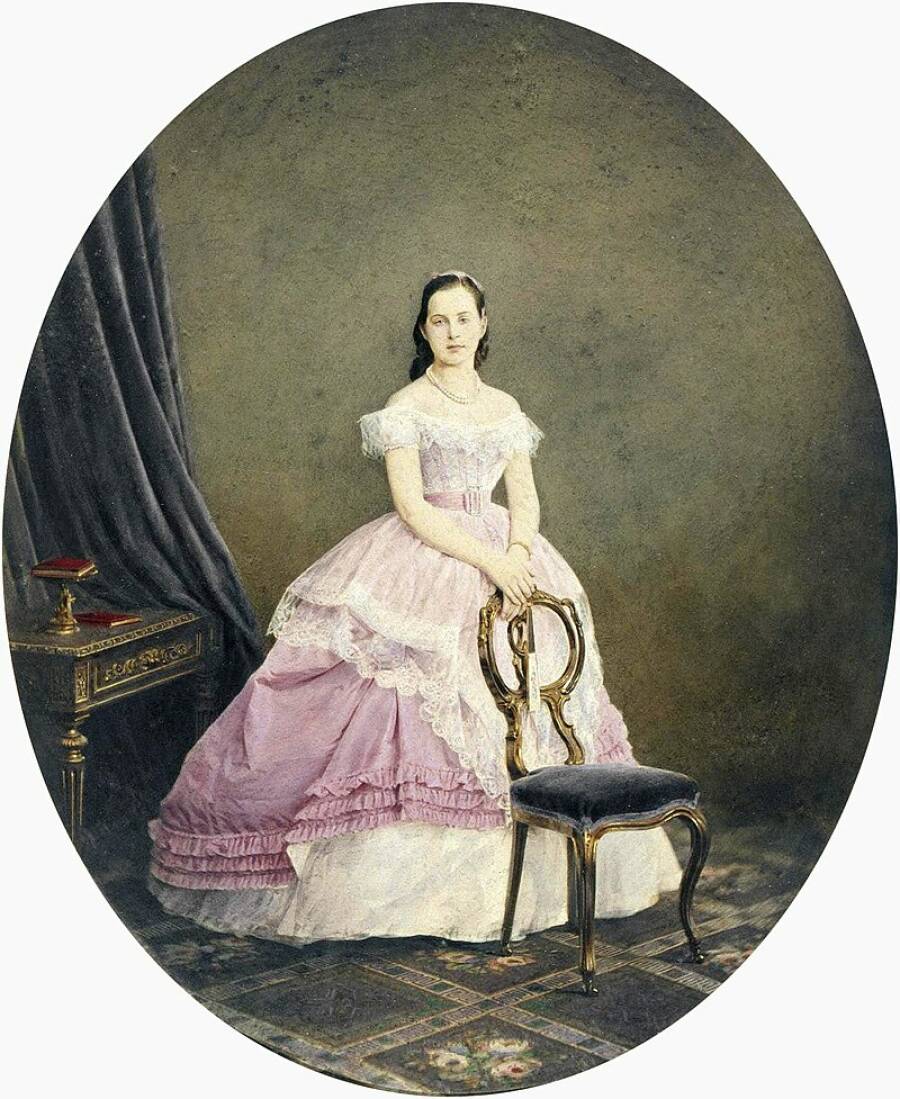 Великая княгиня Ольга Константиновна, 1867 год. 