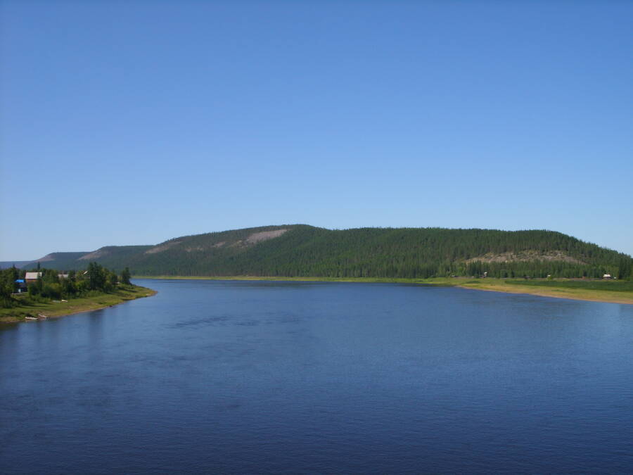 Река Алдан в Томмоте (фото: LxAndrew CC BY-SA 3.0)