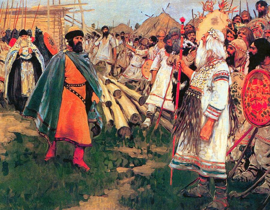 С.В. Иванов «Христианство и язычество», 1912 год