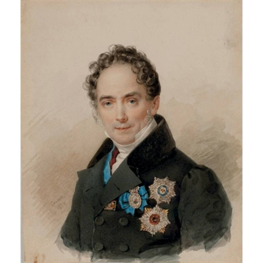 П.Ф. Соколов. Портрет Кочубея Виктора Павловича, 1834 год.