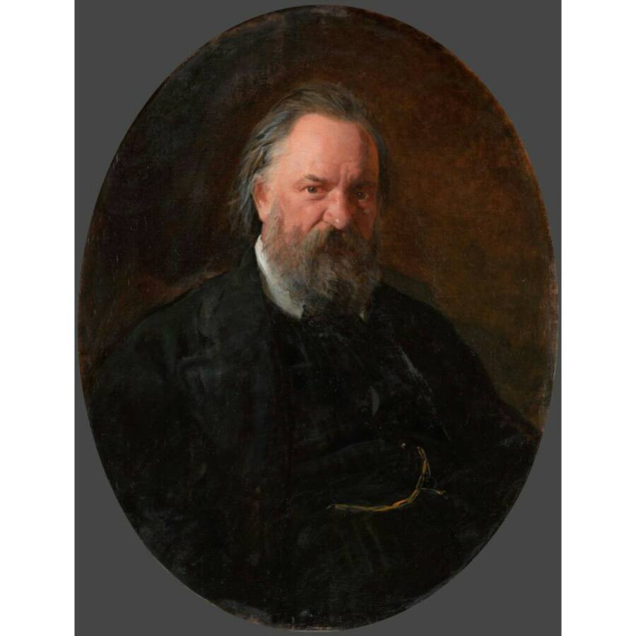Н.Н. Ге Портрет «Александра Ивановича Герцена», 1867 год. Из собрания Третьяковской галереи