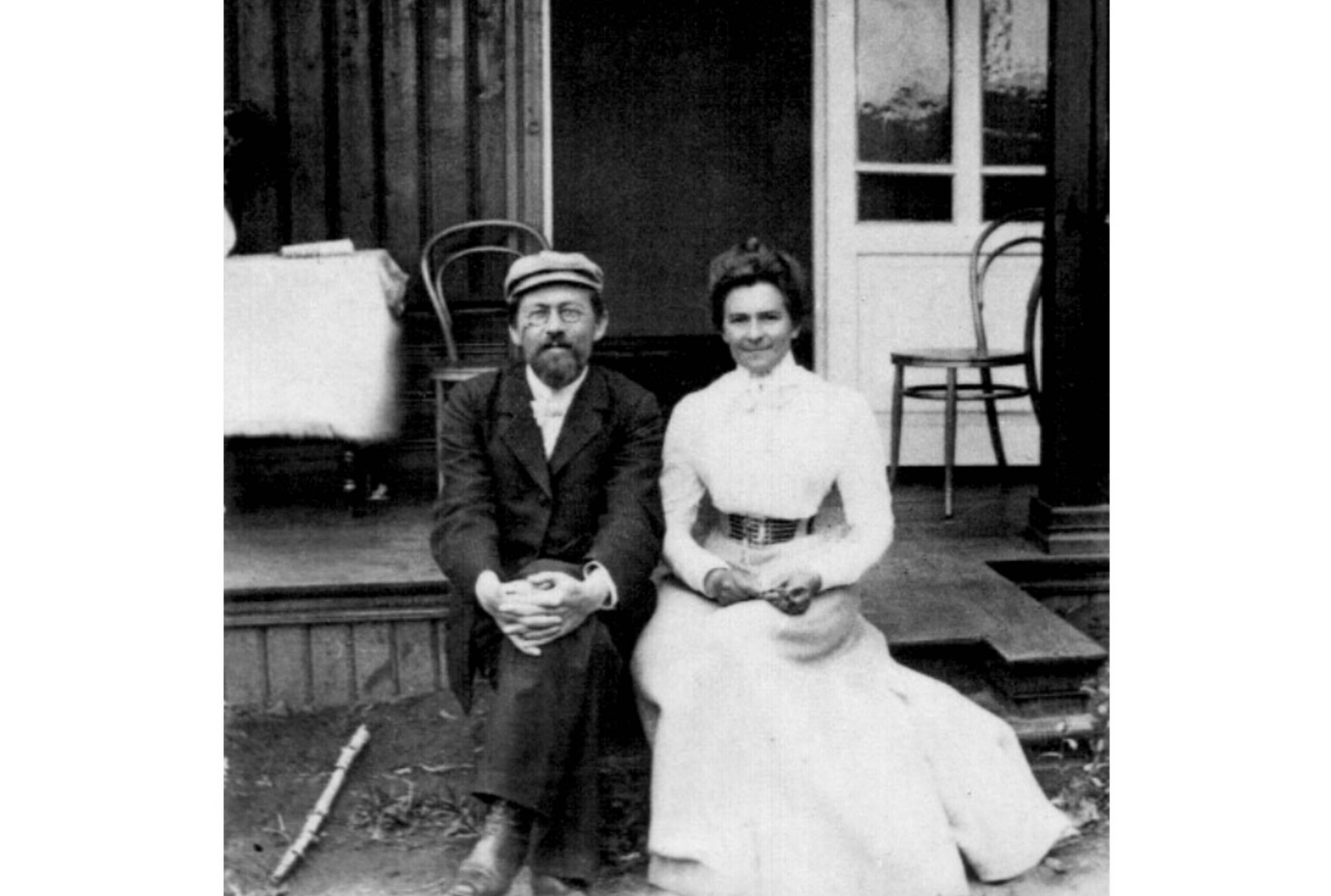 А.П. Чехов и О.Л. Книппер. 1901 г. ​«Крымский литературно-художественный мемориальный музей-заповедник»