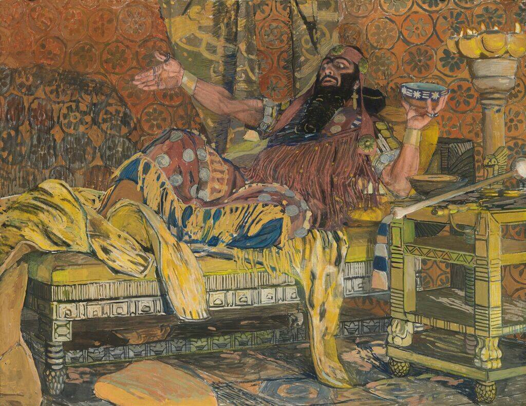 А.Я. Головин «Портрет Ф.И. Шаляпина в роли Олоферна», 1908 год. Из собрания Третьяковской галереи