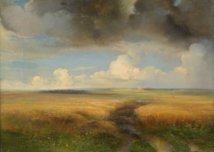 «Рожь», 1881 год. Из собрания Третьяковской галереи