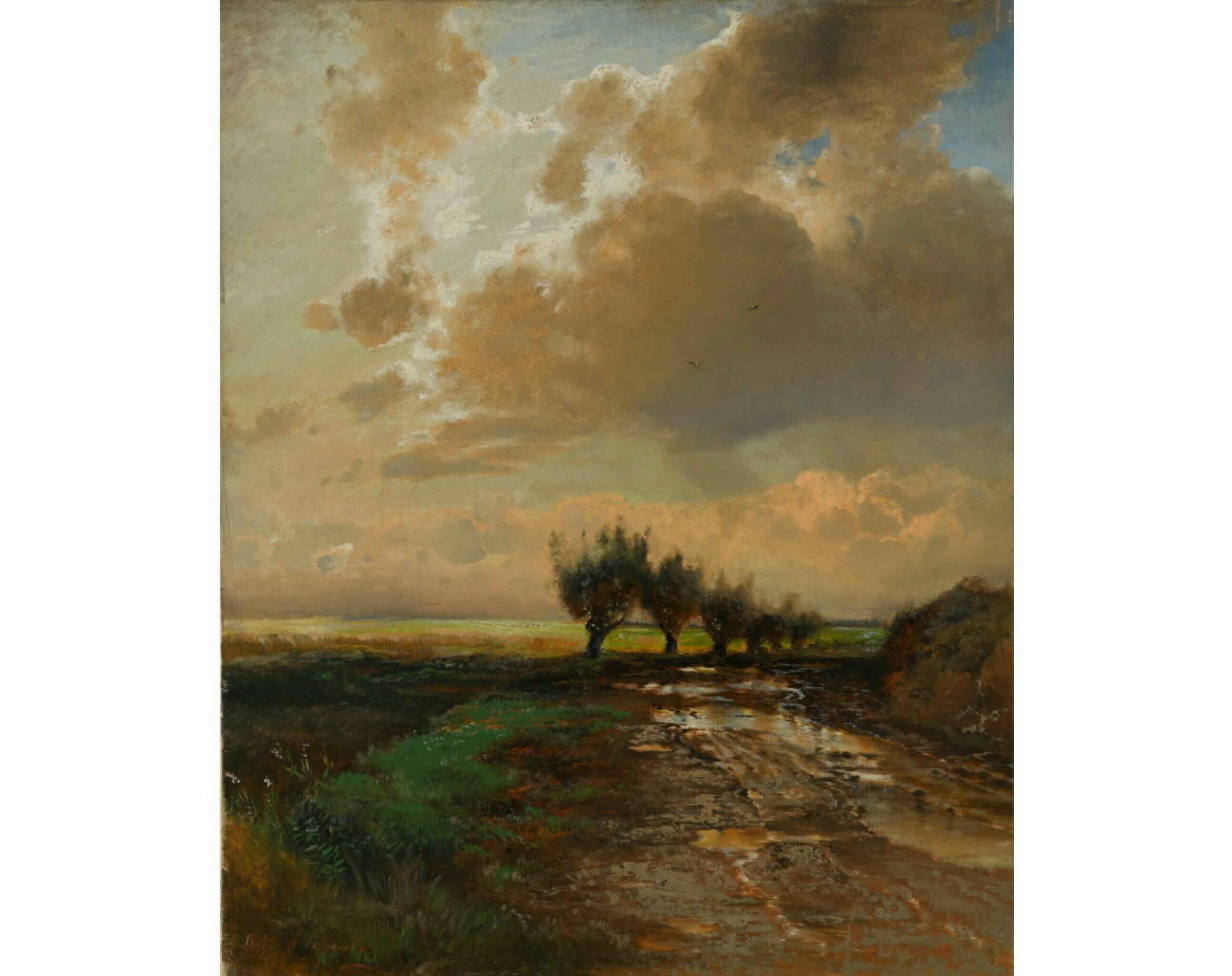 «Просёлок». 1873 год. Из собрания Третьяковской галереи