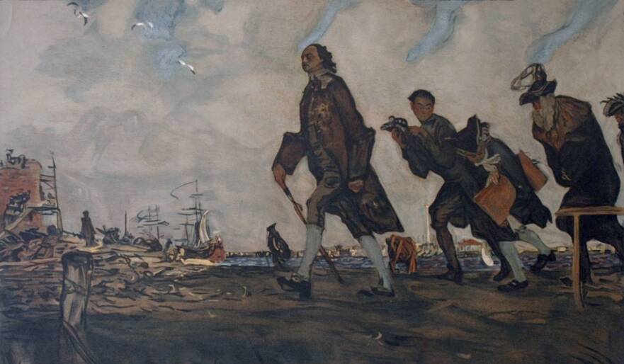 В.А. Серов «Петр Великий», 1907 год. © Государственный Русский музей