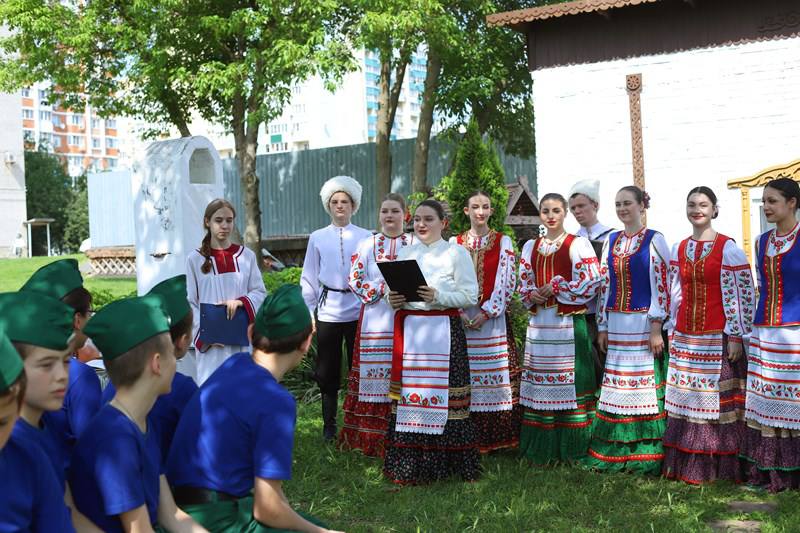 Кадеты на празднике в честь Дня славянской письменности. 24 мая 2023 года.
