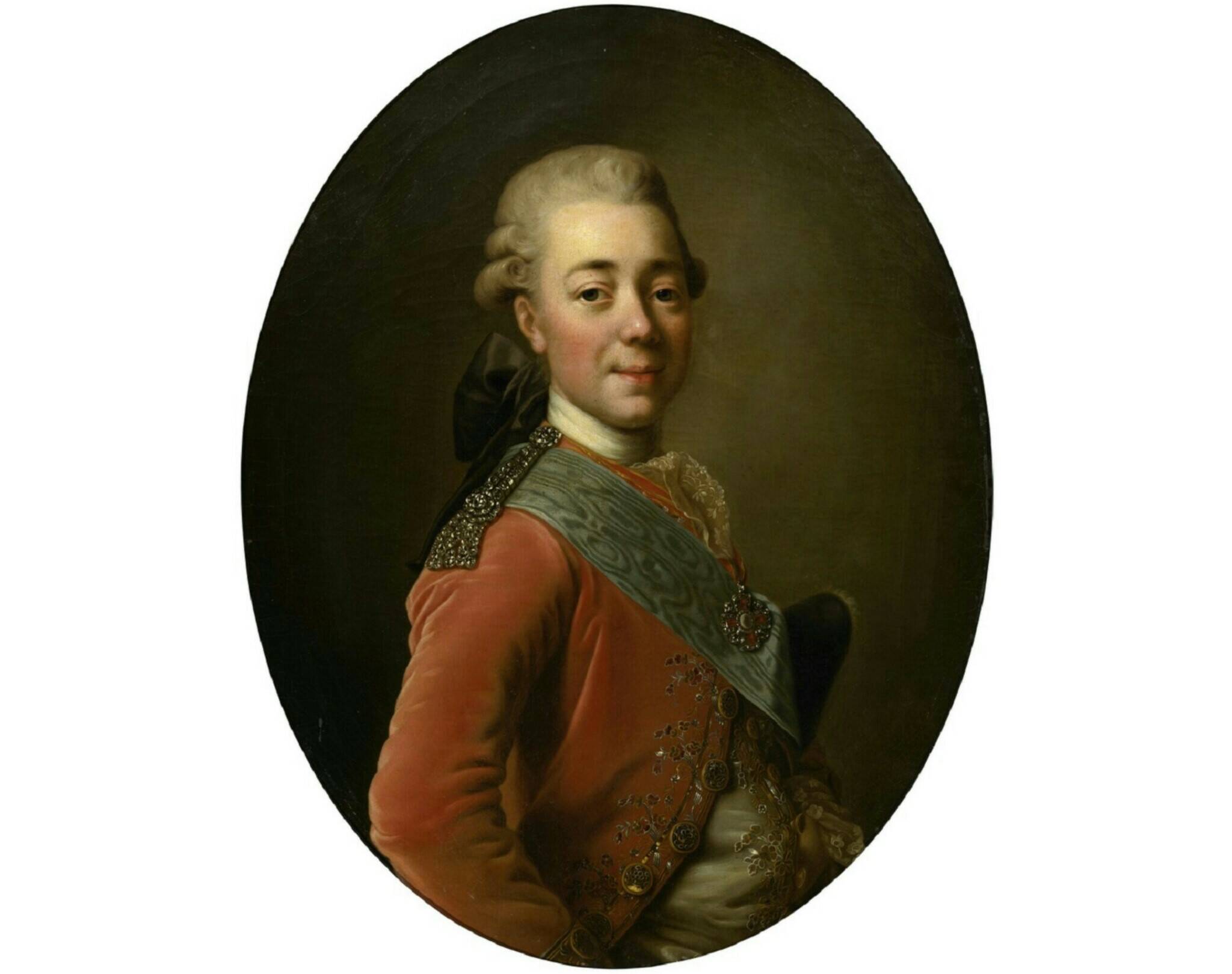 Портрет великого князя Павла Петровича кисти неизвестного художника, 1770-е гг. @ Государственный Русский музей