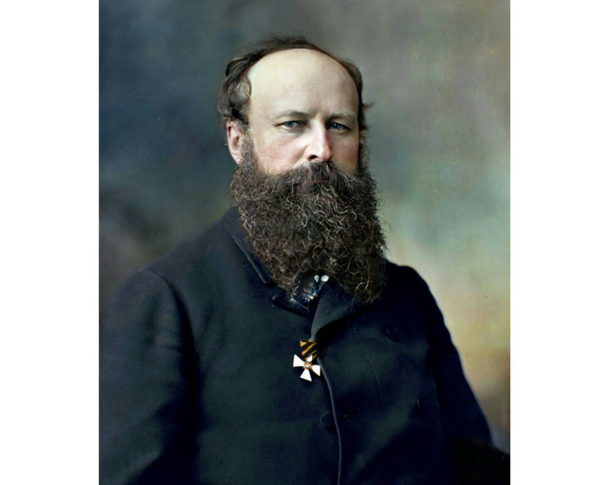 Василий Васильевич Верещагин, фото Карелина (Color by Klimbim 0.1)