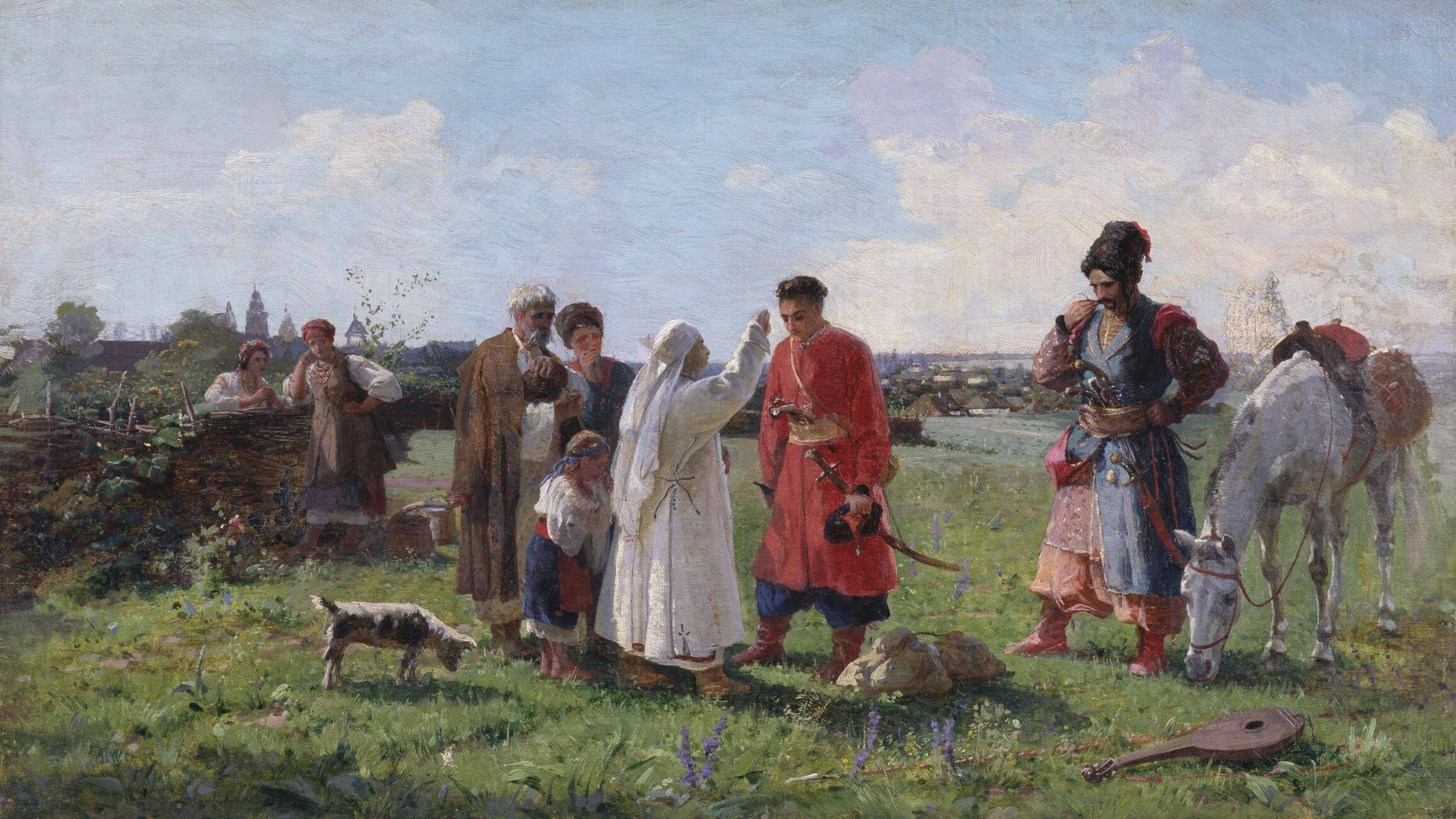 А.Г. Сластион «Проводы на сечь»
