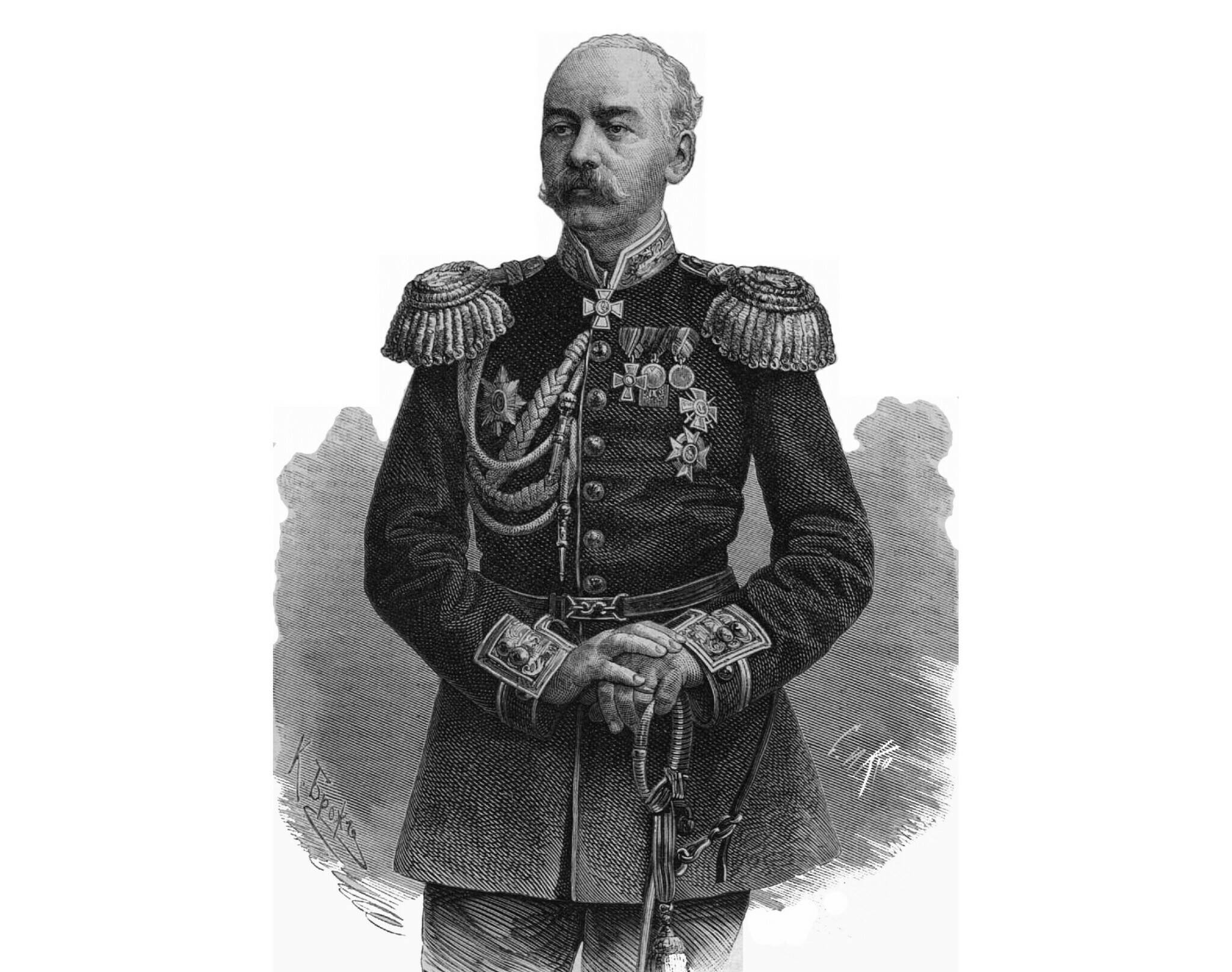 Кауфман Константин Петрович, 1873 год.
