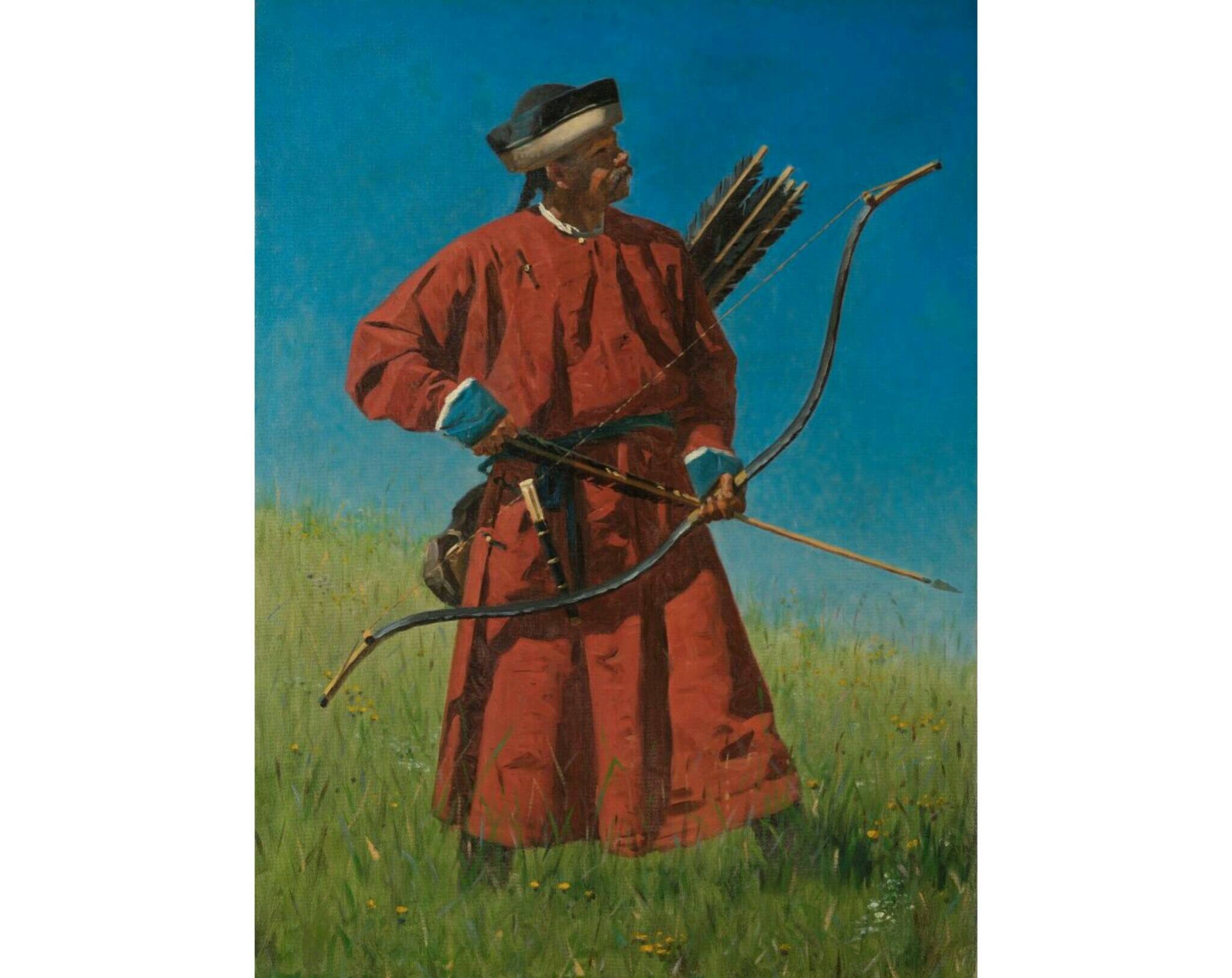 В.В. Верещагин «Бухарский солдат (сарбаз)», 1873 год. Из собрания Третьяковской галереи