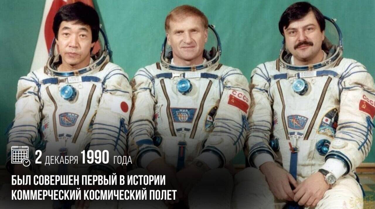 Был совершен первый в истории коммерческий космический полет