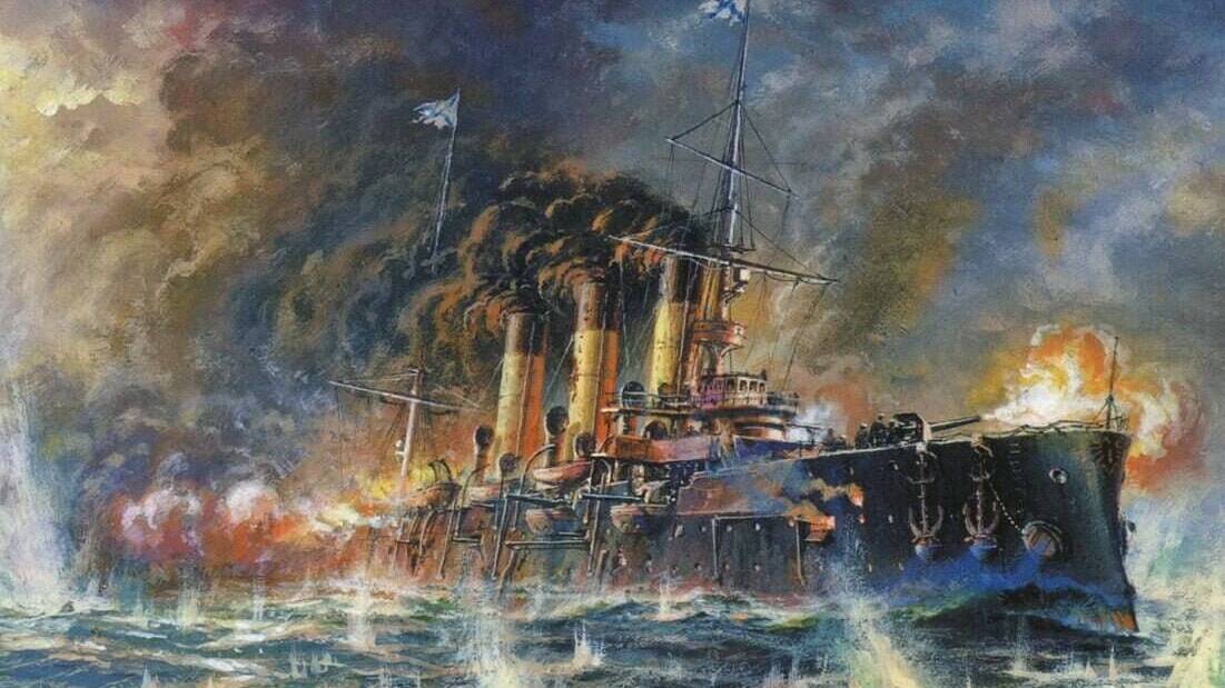 Было начато строительство крейсера «Аврора»