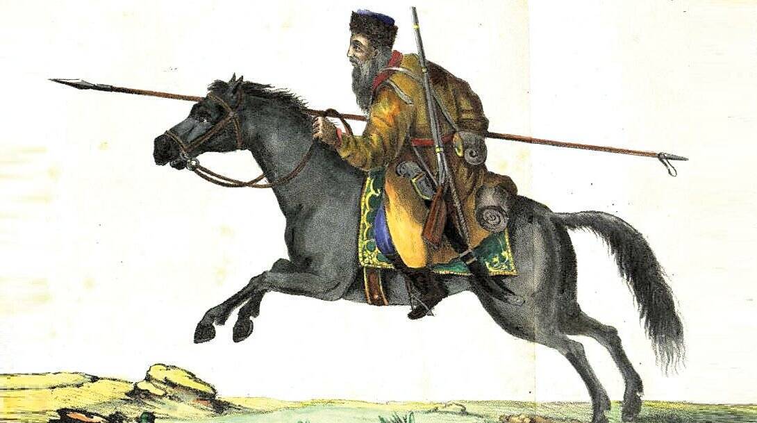 Начало службы казаков русскому царю