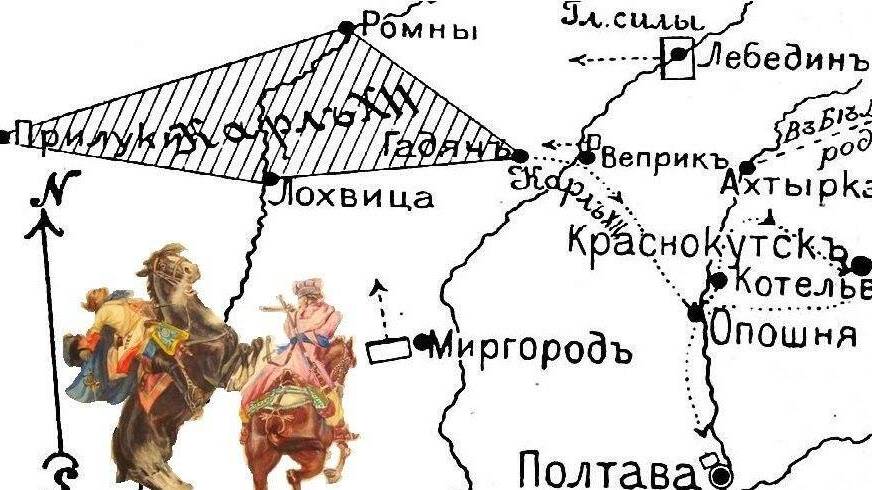 Шведы разбиты в сражении у Красного Кута