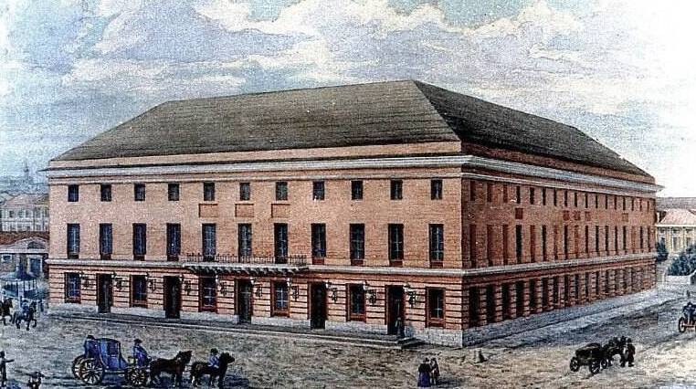 В Москве открылось каменное здание Большого Петровского театра