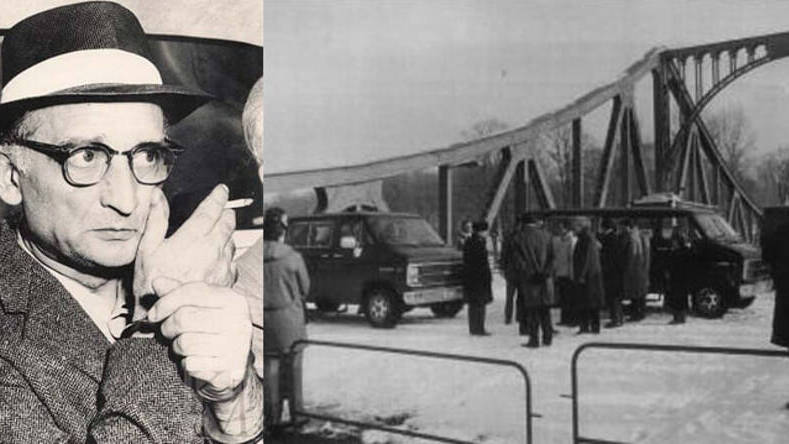 На мосту в Берлине обмен нашего разведчика Абеля на сбитого американского летчика Пауэрса