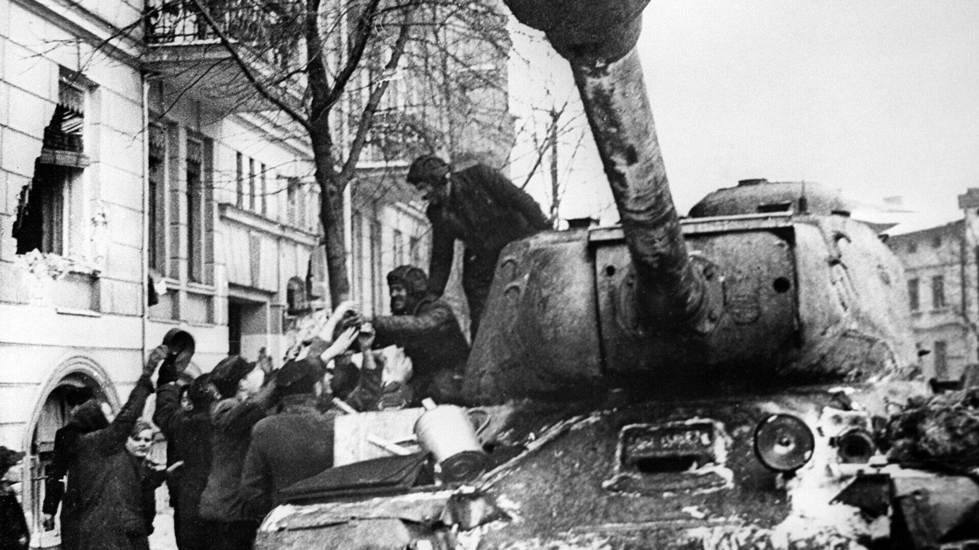 Советские войска начали Висло-Одерскую наступательную операцию