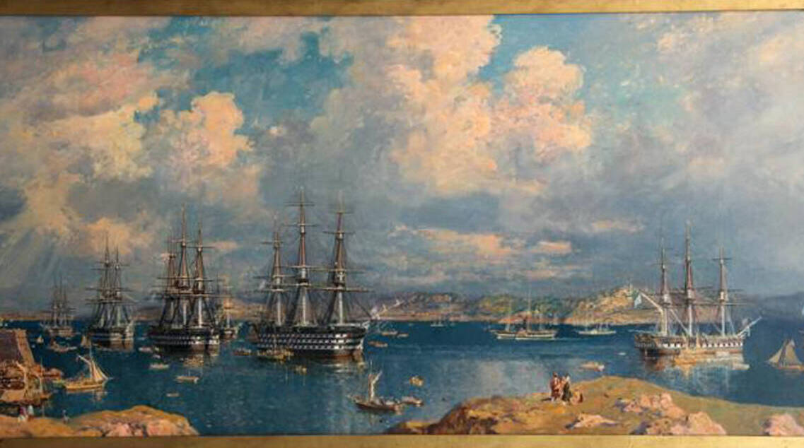 Эскадра Черноморского флота вошла в Босфор и встала на рейде Стамбула