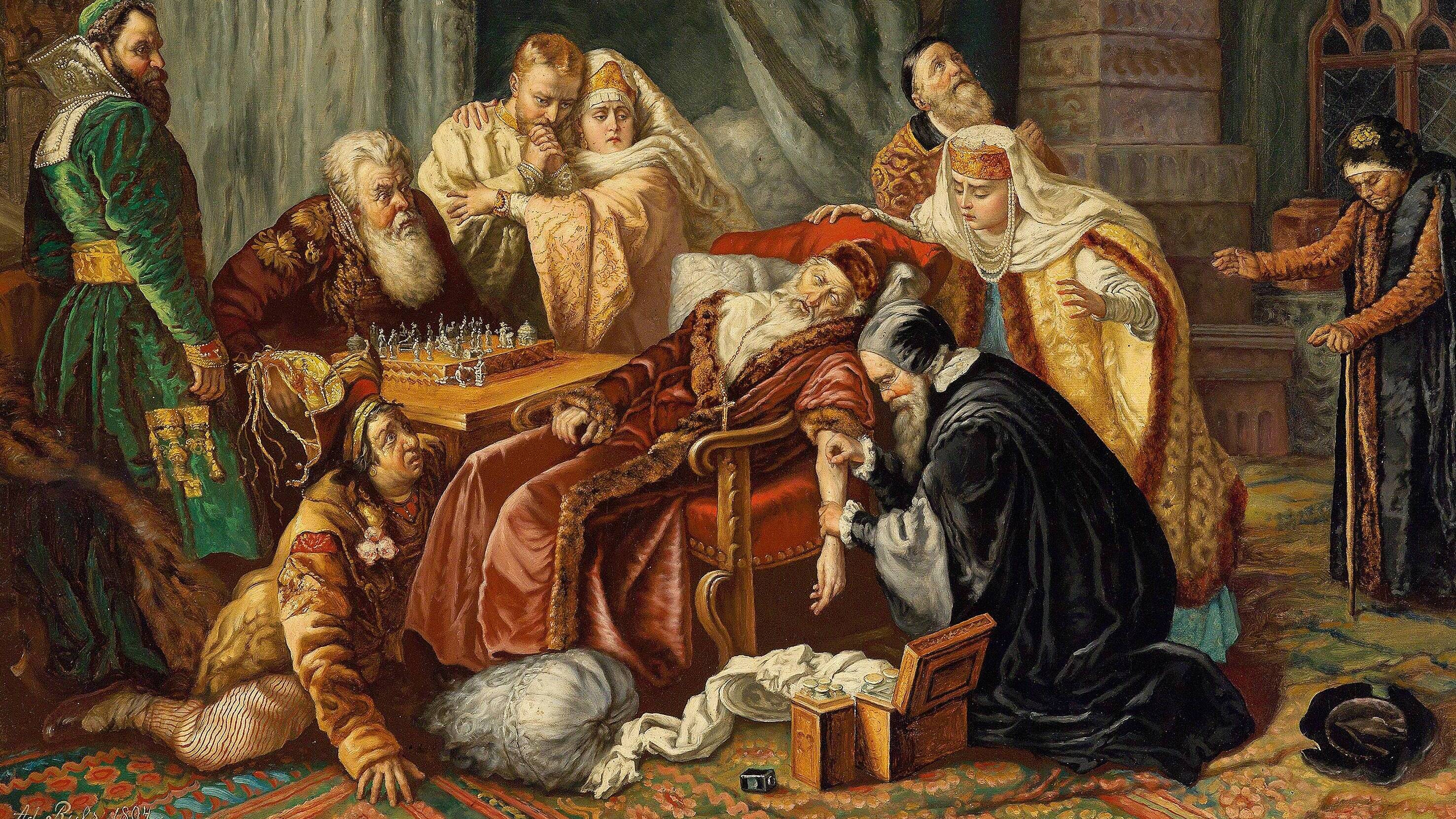 Умер Иван Грозный