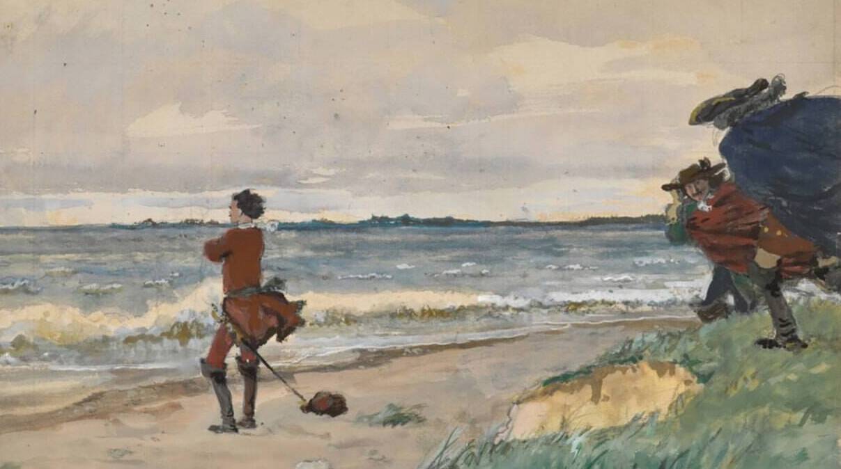 Петр I заложил крепость святых апостолов Петра и Павла