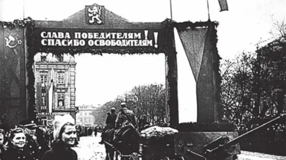 Советские войска вступили на территорию Чехословакии