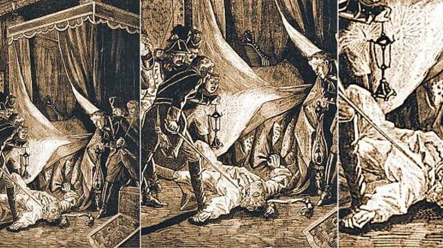 Заговорщиками убит Павел I