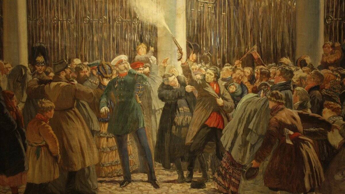 Террорист Каракозов стрелял в Александра II