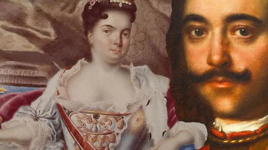 Марта Скавронская объявлена женой Петра I