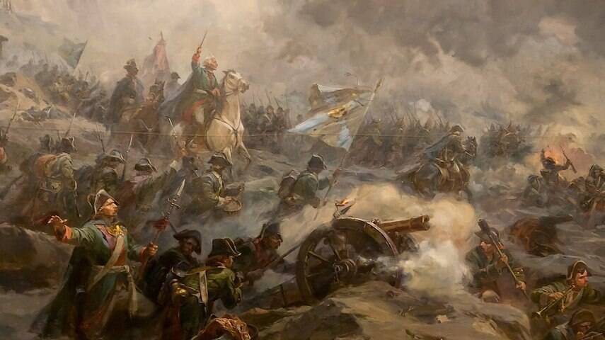 Начался переход Суворова через Альпы