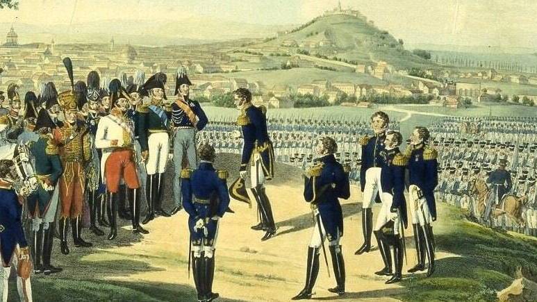 Париж капитулировал перед русскими войсками