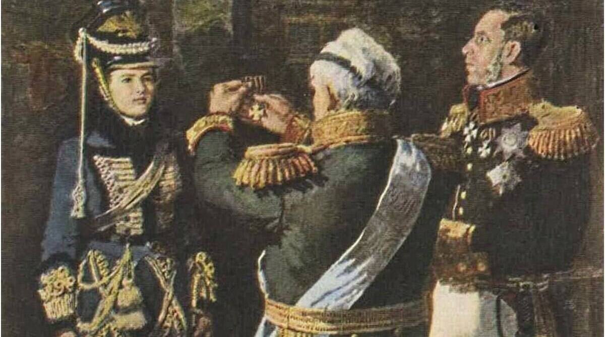 Надежда Дурова поступила на военную службу под именем Александра Соколова