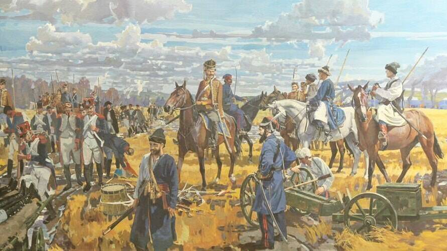 Партизанский отряд полковника Балабина 2-го отличился у с. Климово