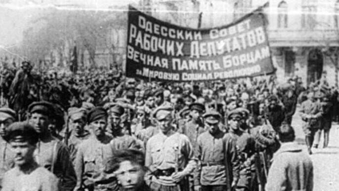 Красная Армия вошла в Одессу