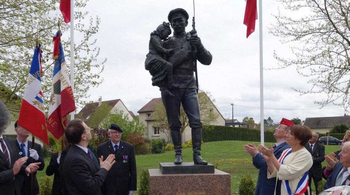 Коммуна Курси освобождена от немцев войсками Русского экспедиционного корпуса