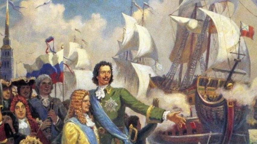 Петр I лично составил и издал первый морской устав