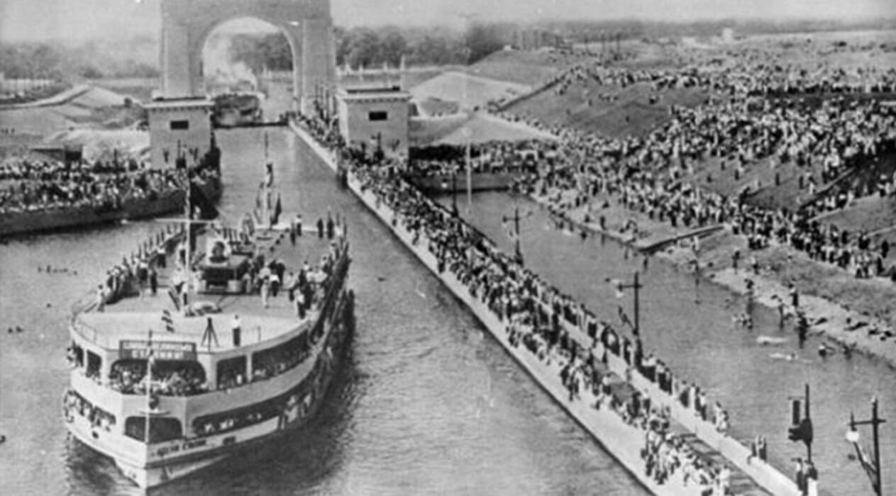 Открытие Волго-Донского канала