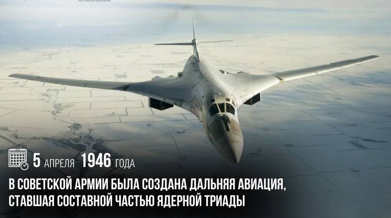 В советской армии была создана Дальняя авиация, ставшая составной частью ядерной триады